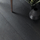 engineered parquet floor / oak / ebony / lacquered
