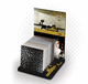 wooden tile display rack / for shop
