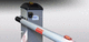 parking barrier / road / boom / stainless steel