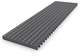 perforated sheet metal grating / for stair treads / for walkways / for industrial flooring