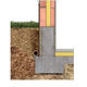 thermal insulation / wood wool / panel / foundation