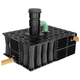 road stormwater management module / for heavy load traffic / infiltration / in-ground