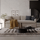 sofa bed / contemporary / fabric / leather