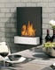 bioethanol fireplace / contemporary / open hearth / wall-mounted