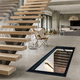 floor hatch / rectangular / square / glass