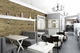 oak wall-covering / embossed / 3D effect / home