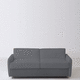 sofa bed / contemporary / fabric / with removable cover