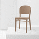 contemporary chair / indoor / fabric / leather