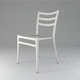 contemporary restaurant chair / polypropylene / stackable
