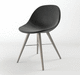 contemporary chair / fabric / upholstered / home