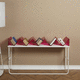 free-standing bookcase / low / contemporary / lacquered metal