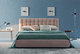 double bed / single / contemporary / upholstered