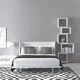 wall bed / double / contemporary / with headboard