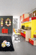 yellow children's bedroom furniture set / unisex