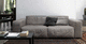 modular sofa / contemporary / leather / white