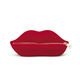 original design sofa / fabric / red / contract