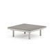 contemporary coffee table / ceramic / HPL / painted aluminum base