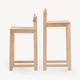 contemporary bar chair / kitchen / indoor / fabric