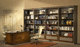 free-standing bookcase / contemporary / for office / wooden