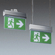ceiling emergency light / wall-mounted / recessed ceiling / hanging