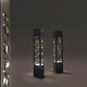 urban bollard light / contemporary / aluminum / LED
