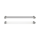 surface-mounted light fixture / LED / tubular / commercial
