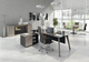 executive desk / contemporary / wooden / laminate