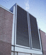 panel cladding / aluminum / metal / ribbed