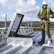 rooftop hatch / square / aluminum / with ladder