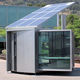 information kiosk / outdoor / stainless steel / glass