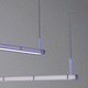 pendant lamp / metal / contemporary / corded