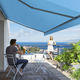 solar protection canvas / for awnings / plain / striped