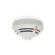 smoke detector / ceiling-mounted / commercial / white
