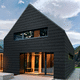 ventilated facade cladding / shingle / ceramic / vertical