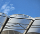 ETFE roof system / modular / metal profile / Texlon® ETFE