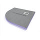 corner shower tray / tileable / extra-flat / extruded polystyrene