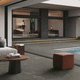 ceramic tile / natural stone / matte / interior