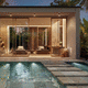 porcelain stoneware tile / stone / outdoor / pool