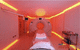 canvas stretch ceiling / acoustic / printed / light