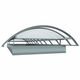metal roof skylight / smoke control / glass