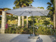 side post parasol / acrylic fabric / stainless steel / polyester
