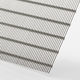 stainless steel metal mesh / for interior / solar shading / for ceiling