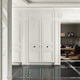 wood decorative panel / wall / lacquered / home