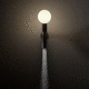 wall-mounted shower head / rain / waterfall / commercial