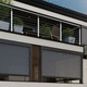 roller blinds / conservatory / for pergola / canvas