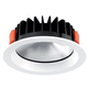 recessed downlight / LED / round / square