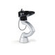 free-standing washbasin / ceramic / with mixer tap / bicolor