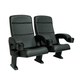 polyurethane foam cinema seating / polypropylene / commercial / black