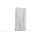 cover decorative panel / wall-mounted / water-repellent / impact-resistant
