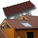 metal roof tile / interlocking / angular / Marseille